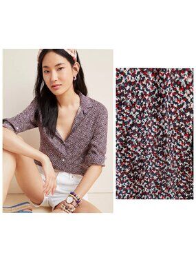 Grayson – Frank & Eileen The Hero Button Down Shirt Top Blue Red White 2 / S